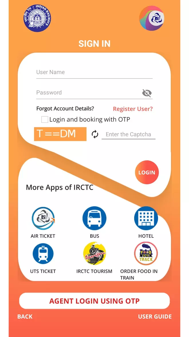 Indian Railways How To Set Up Irctc Account On Phone Using Irctc Rail Connect App The Hindu